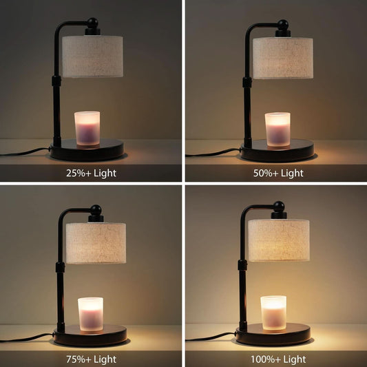 Candle Warmer Lamp With Electronic Timer Adjustable