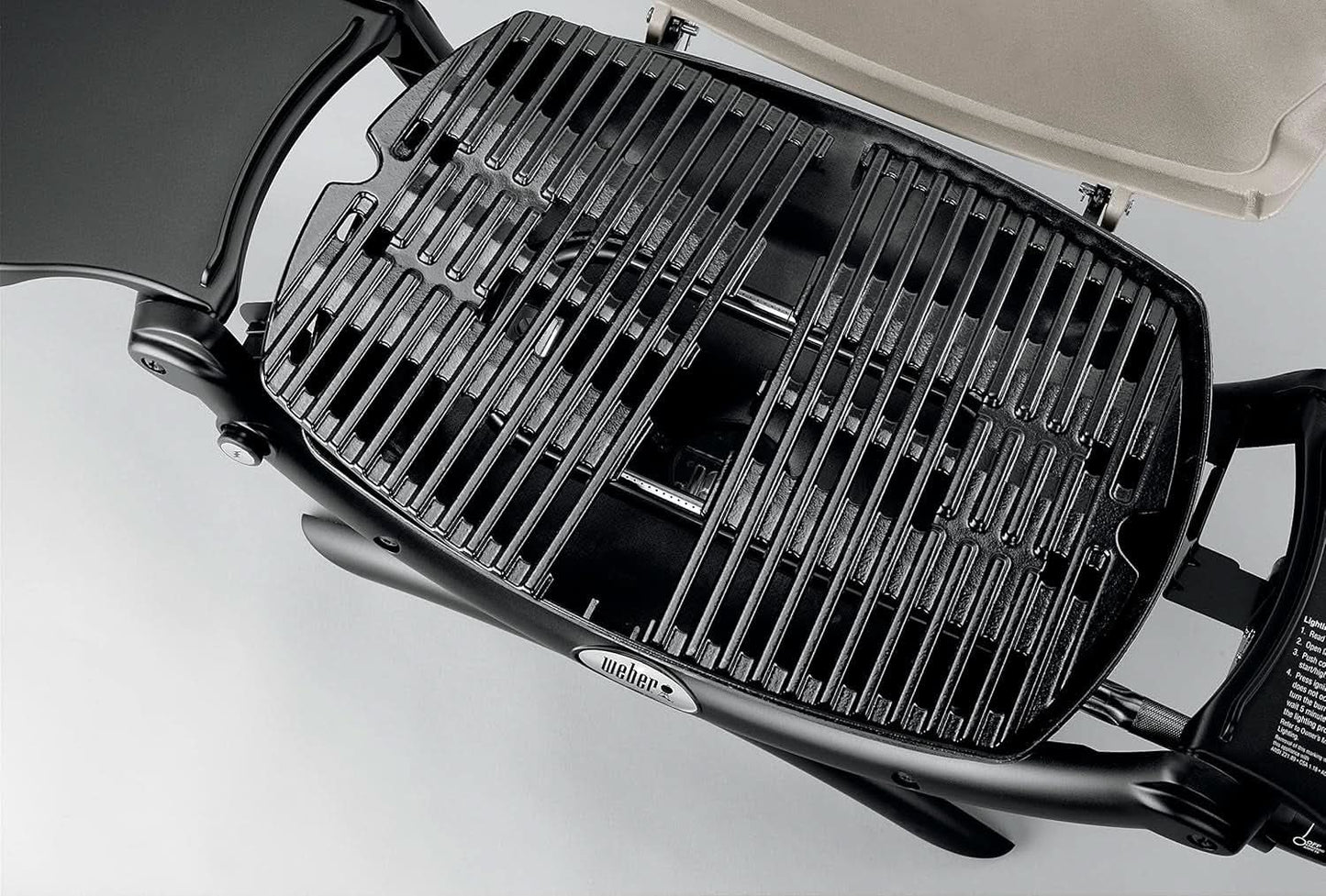 Weber Q1200 Portable Liquid Propane Grill Titanium