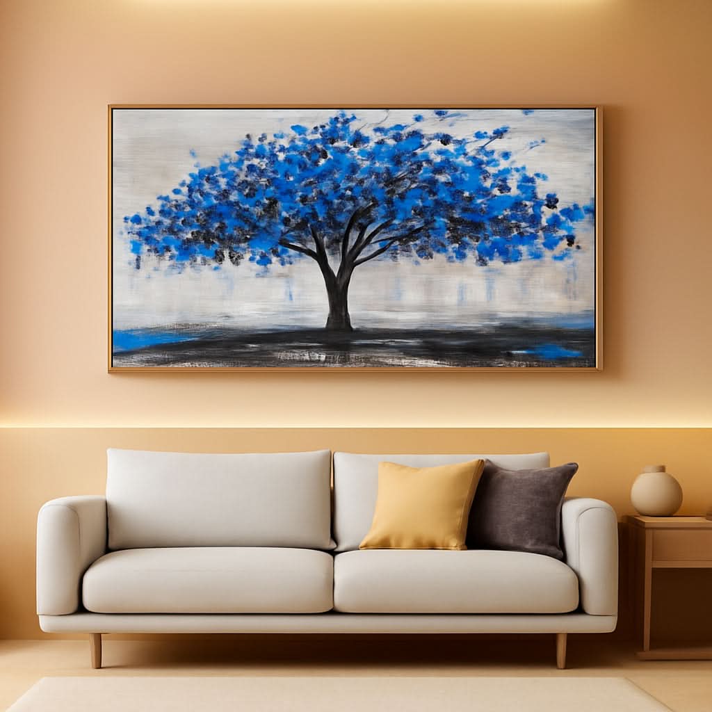 20x40 Inch Framed HD Canvas Panoramic Landscape Art