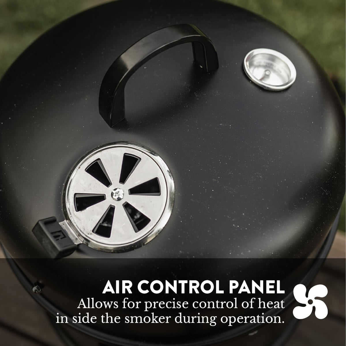 Gasone 16Inch Vertical Charcoal Smoker Grill Outdoor