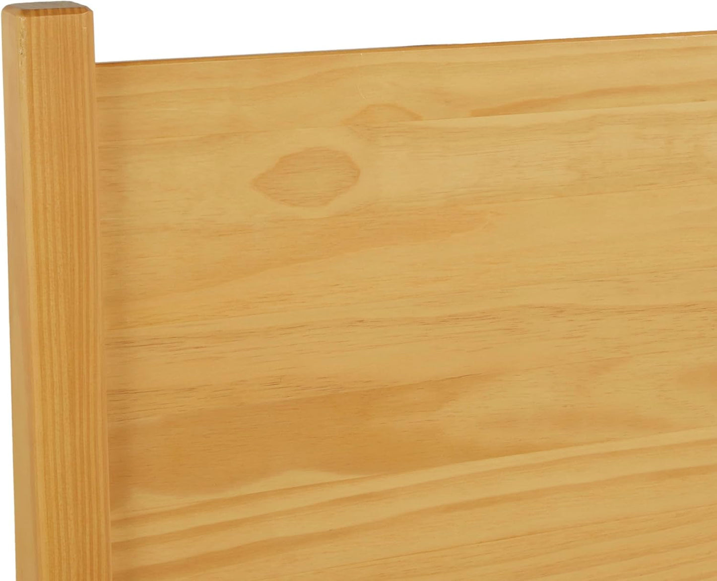 Queen Panel Bed Handcrafted Scandinavian Oak Finish