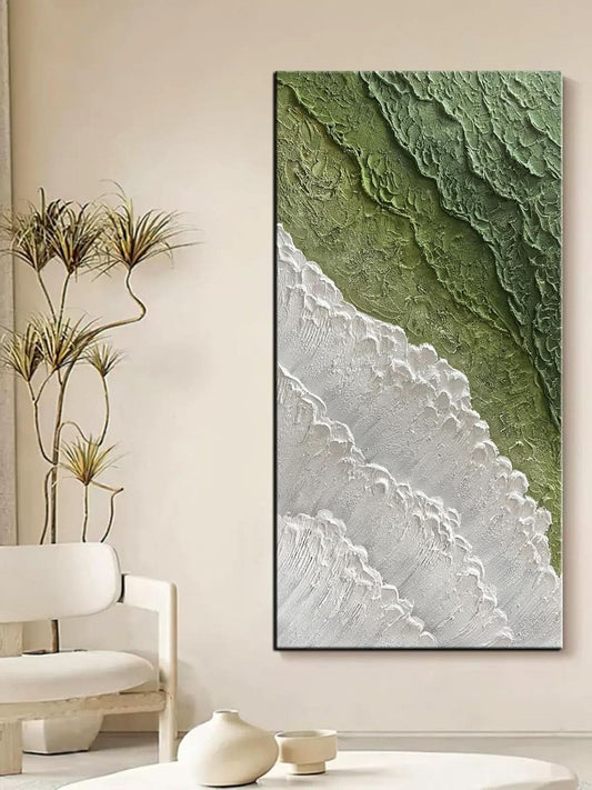 60x120 cm Hand Painted Abstract Expressionist Wall Art