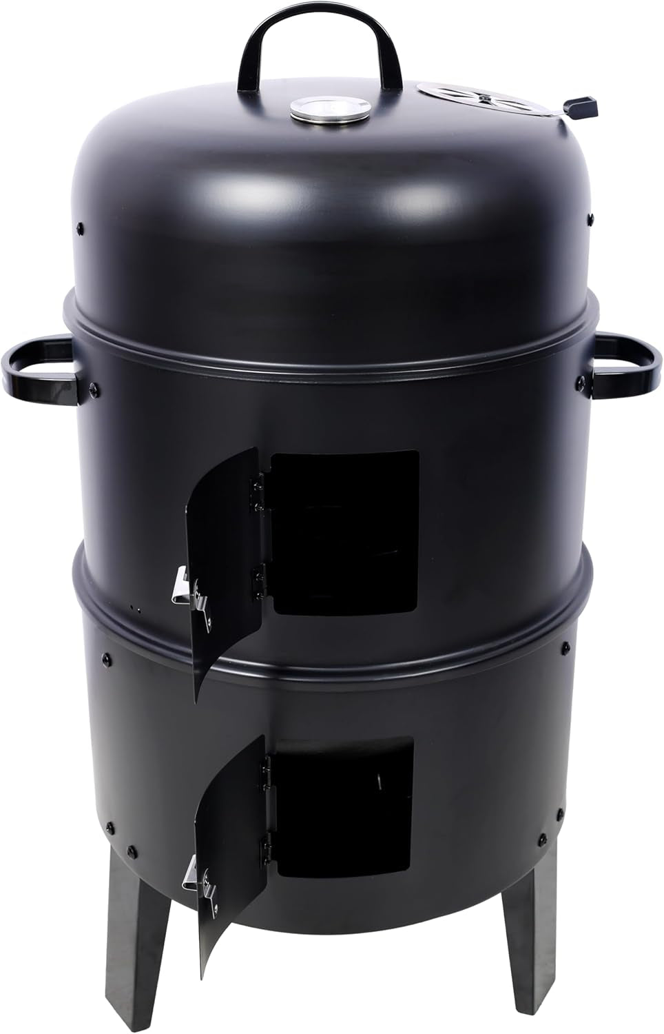 16 Inch Vertical Charcoal Smoker Grill Thermometer