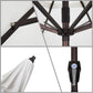 9Foot Outdoor Patio Umbrella Auto Tilt Sunbrella Fabric