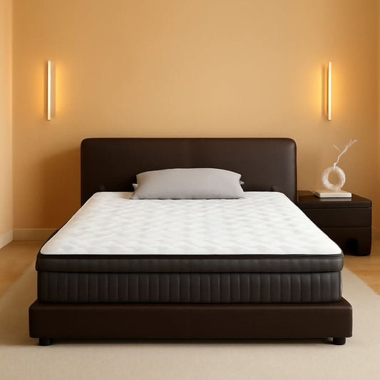 Queen Hybrid Mattress In Box CertipurUS Breathable-0