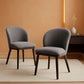 Dining Chairs Set Collection Upholstered Wood Legs