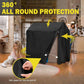 Outdoor Kids Playhouse Cover 57x57x63 Black Waterproof