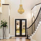 Empire Crystal Chandeliers K9 Crystals Gold Finish-2