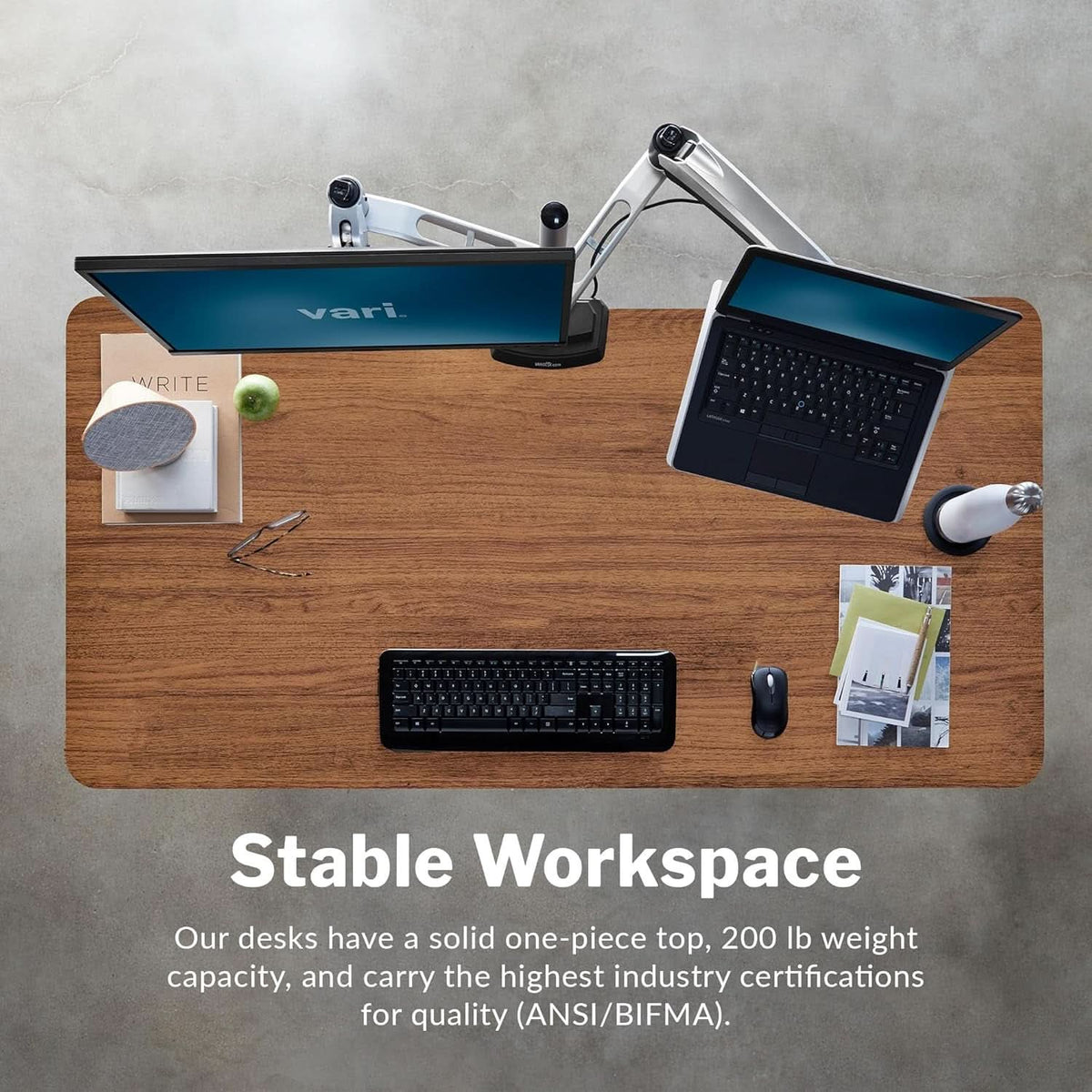 Electric Standing Desk 60x30 Memory Presets Studio