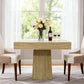 Square Dining Table For Four Thirty One Point Five Inch Pedestal