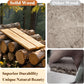 Queen Solid Pine Wood Platform Bed Frame Natural Finish