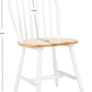 Farmhouse 18 Inch Black Spindle Back Dining Chairs Set Of 2