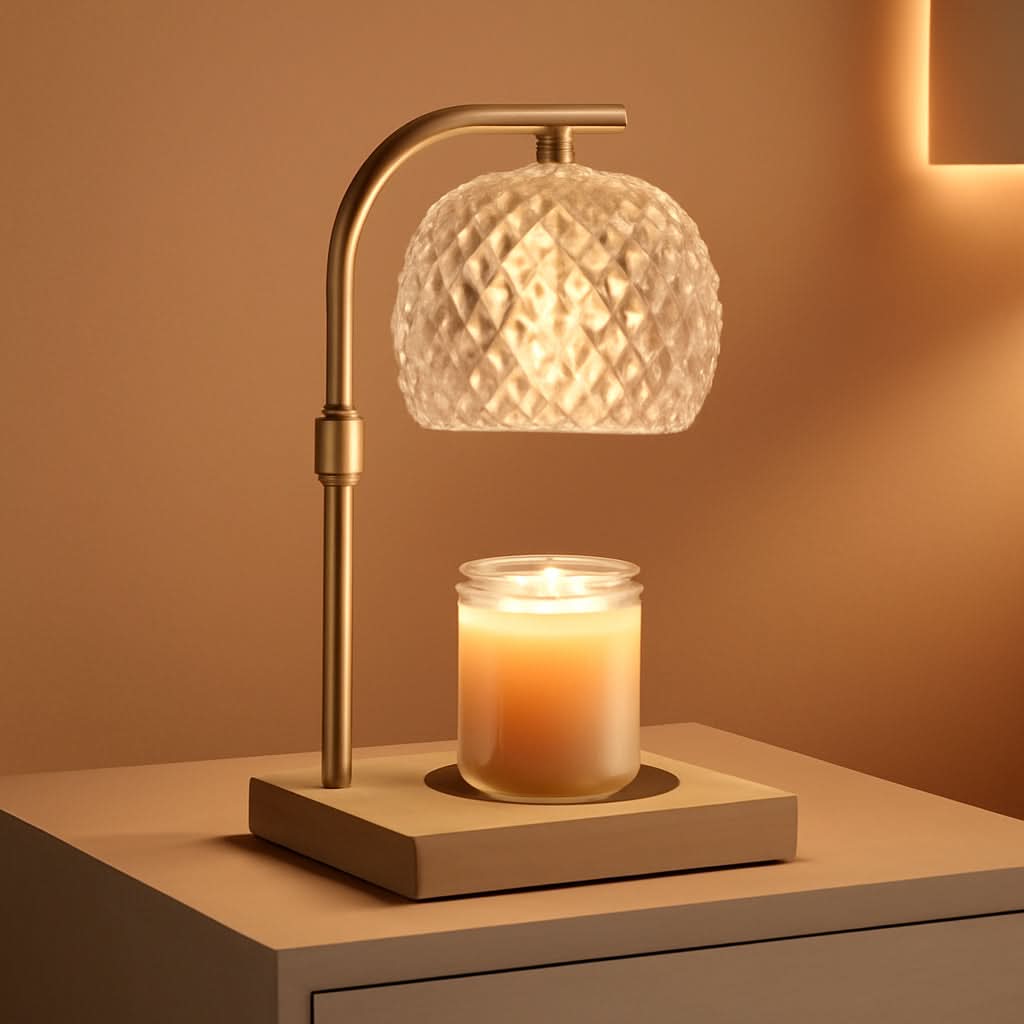 Candle Warmer Lamp With Timer Dimmable Functionality