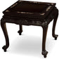 Dark Cherry Rosewood Mother Pearl Motif Living Room Set-4