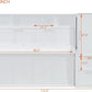 Snow White Murphy Wall Bed Industrial Locking Mechanism-1