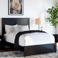 Ashley Maribel Full Panel Bed Black Matte Finish Coated