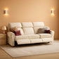 Modular Sectional Sofa Off White Reclining Cushions