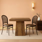 Walnut 31 5 Inch Farmhouse Dining Table For Small Spaces