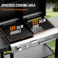 Propane Charcoal Grill Multifunctional Lid Outdoor Backyard