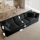 Grey Modular Sectional Sofa With Flexible Configuration