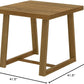 Counter Height Dining Table Forty One Inch Pecan Wire brush