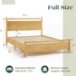 Full Size Premium Grade Solid Platform Bed Headboard
