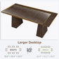 Garvee 71 Rectangular Wooden Dining Table Farmhouse