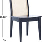 Dining Chairs Set Of 2 Black Natural Rattan Back For Dining Room