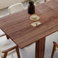 Expandable Dining Table For 6 To 8 Seater Brown Engineered Wood