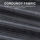 Dark Grey Corduroy Sleeper Sofa With Hidden Storage