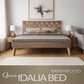Queen Size Hand crafted Solid Wood Platform Bed frame