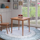 Groveland Light Oak Solid Wood Dining Table 29 Inch
