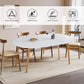 Extendable Oval Dining Table Metal Construction Grey-3