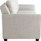 Harrington Sofa Beige With Curved Arms For Living Room-2