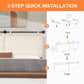 Linen Upholstered King Headboard Wall Mounted Bedroom Decor