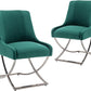 Midnight Emerald Green Tufted Dining Chairs Collection