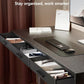 Electric Height Adjustable Desk Black 55x28 Inches