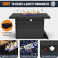 Patio Furniture Set Fire Pit Table 13 Piece All Weather-3