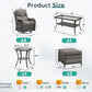 Comfortable Outdoor Swivel Rocker Patio Chairs Set