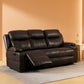 Chestnut Premium Recliner Sofa With Massage Deluxe