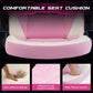 Pink Ergonomic Gaming Desk Chair With Adjustable Armrests