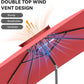 Rectangular Outdoor Umbrella 6.6x10 UVProtected WineRed