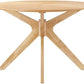 Crossroads 71 Inch Oak Oval Dining Table Mid Century