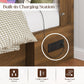 Queen Murphy Platform Bed With Integrated Charging