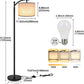 Contemporary Floor Lamp Featuring 3 Color Temperatures