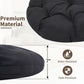 46in Papasan Chair GraphiteGrey Frame Stylish Comfort