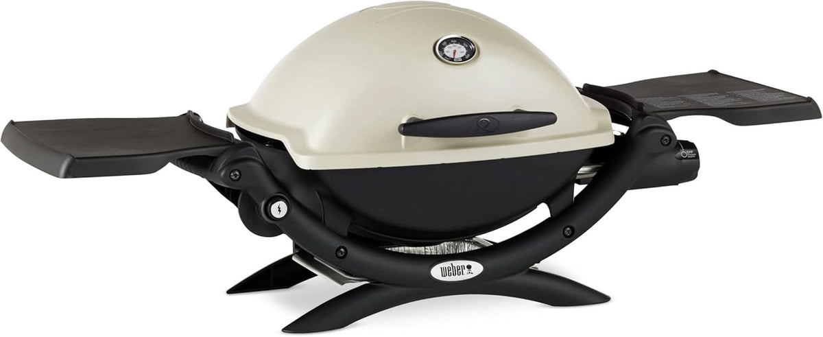 Weber Q1200 Portable Liquid Propane Grill Titanium