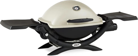 Weber Q1200 Portable Liquid Propane Grill Titanium