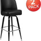 Swivel Bucket Seat Metal Barstools for Stylish Dining