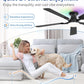 52 Inch Smart Black Ceiling Fan Energy Efficient Cooling